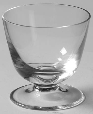 Navarre Clear Oyster or Fruit Cocktail by Sussmuth Crystal
