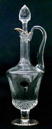 Apollo Gold Handled Wine Decanter & Stopper
