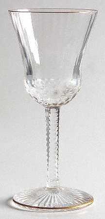 Apollo Gold Cordial Glass