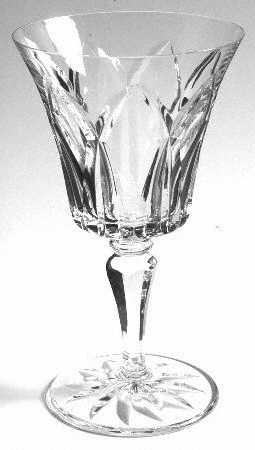 Camargue (Cut) Water Goblet by St Louis