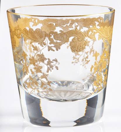 Massenet Clear (Gold Encrusted) Old Fashioned