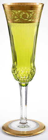 Thistle Chartreuse Fluted Champagne