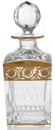 Thistle Square Decanter with Stopper