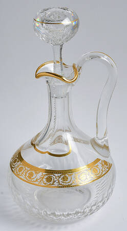 Thistle Handled Wine Decanter & Stopper