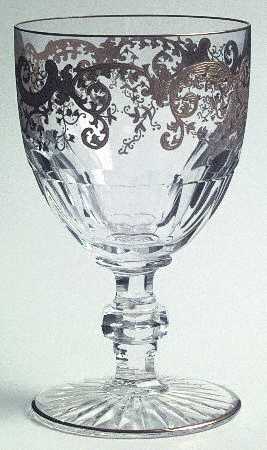 Trianon Gold Water Goblet by St Louis