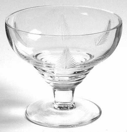 Woodchester Clear Footed Sweet Dish