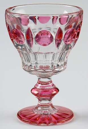 Classique-Cranberry Flash Water Goblet