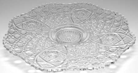Daisy and Button Clear (Punch Set) Punch Bowl Underplate