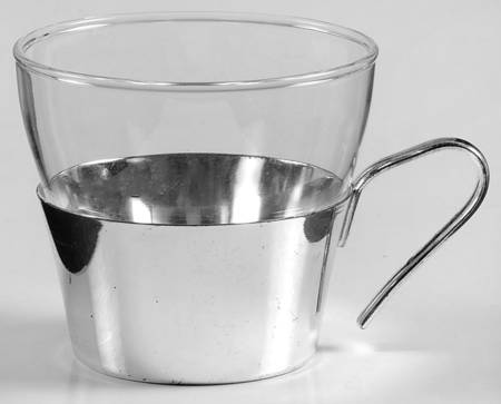 Verran Collection Coffee Cup with Metal Handle