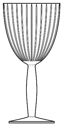 Ellessee (Round Stem) by Sasaki
