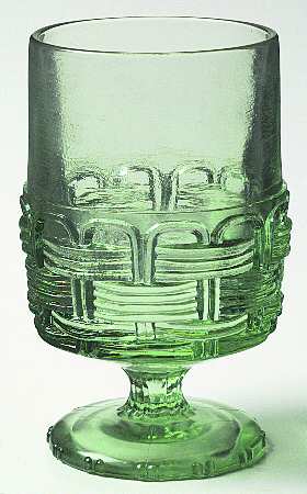 Wicker Green by Smith Glass 
