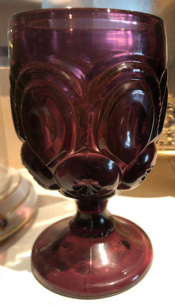 Moon and Star Amethyst by Smith Glass 