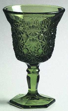 Daisy and Button Green Candy Dish No Lid
