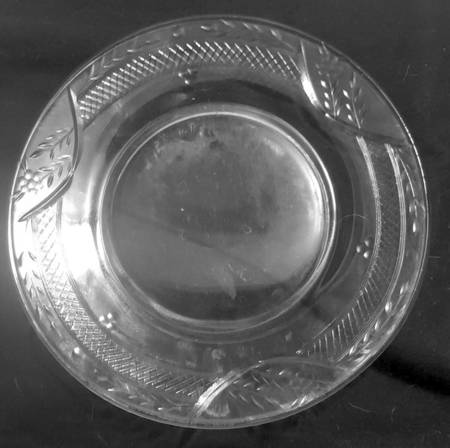 Chapel 8" Salad Plate by Sterling Crystal