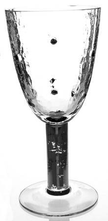 Morocco Platinum Wine Glass