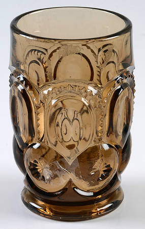 Moon and Star Brown 11 Oz Flat Tumbler