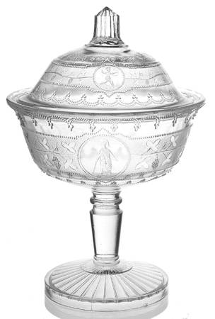 Minerva 8" Compote & Lid