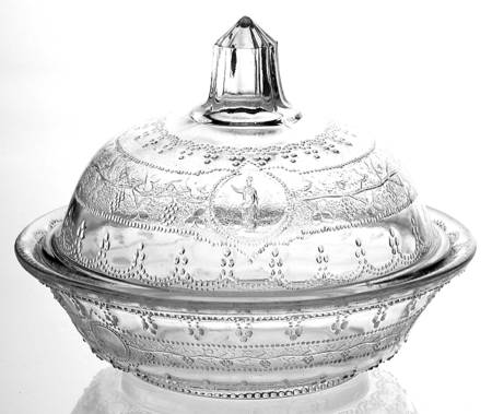 Minerva Round Covered Butter