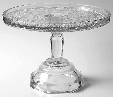 Minerva 9" Diameter Pedestal Cake Stand