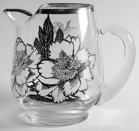 Peony by Rockwell Silver Glass
