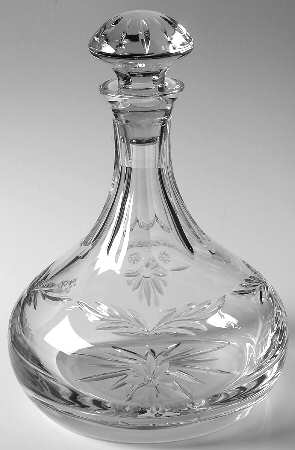 Stafford Flowers Decanter & Stopper