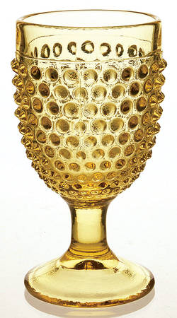 Hobnail Yellow by Smith Glass 