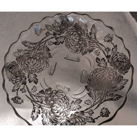 Chrysanthemum 13" Round Bowl