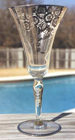Blossom Time Water Goblet