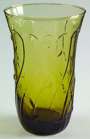 Provence Garden Green Highball Glass by Studio Nova