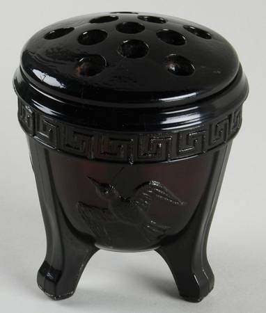 Greek Key Black by Smith Glass 