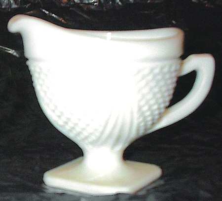 Early American Milk Glass Creamer