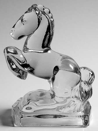 Animals & Figurines #6200 Rearing Horse Bookend