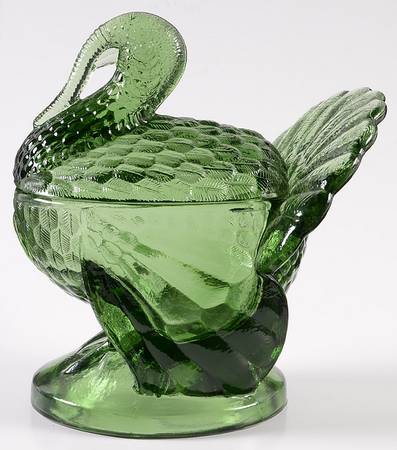 Animals & Figurines #207 2 Piece Turkey (Lid and Base)