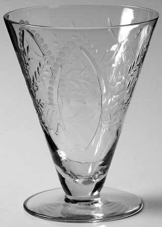 STI5 Footed Tumbler by Sterling Crystal