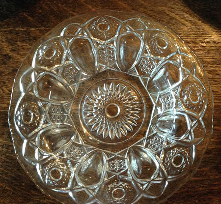 Quintec Clear 8" Rolled Edge Bowl
