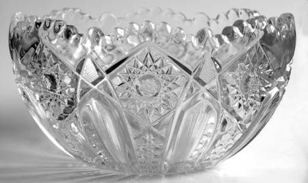Quintec Clear 8" Round Bowl