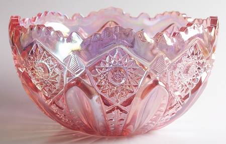 Quintec Pink Carnival 8" Round Bowl