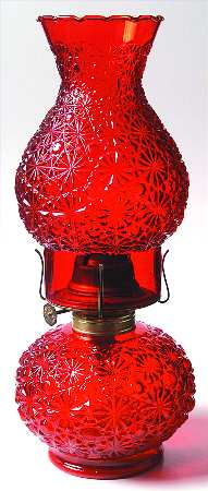 Daisy and Button Ruby by Smith Glass 