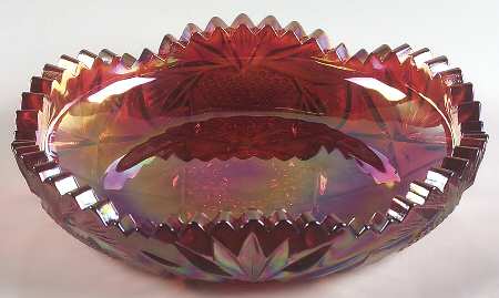 Iverna Ruby Carnival by Smith Glass 