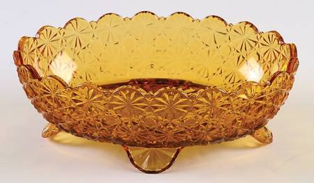 Daisy and Button Yellow (Gold) by Smith Glass 
