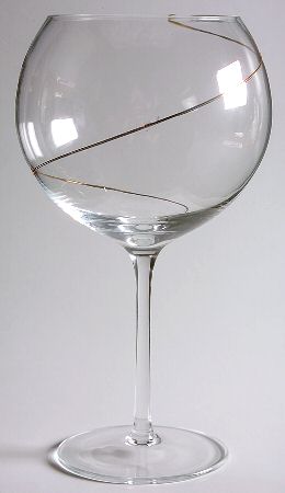 Golden Threads Oversize Goblet