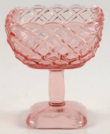 Trellis Pink Dessert Cup/Sherbet