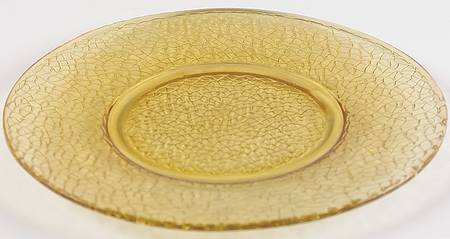 By Cracky Amber 8" Salad Plate