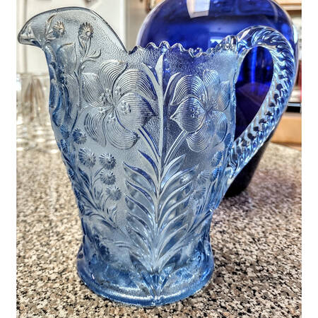 Dogwood Ice Blue by Smith Glass 