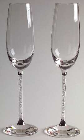 Crystalline Fluted Champagne - Set of 2