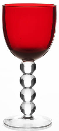 Tis the Season Ruby Water Goblet