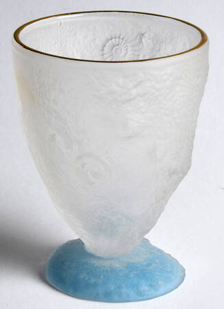 Fossilglass 6 Oz Blue Footed Tumbler