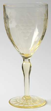 Grape Topaz (Yellow) by Standard Glass