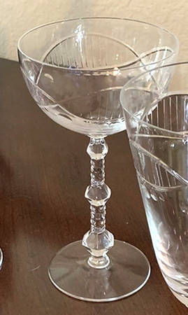 STI26 Champagne/Tall Sherbet by Sterling Crystal