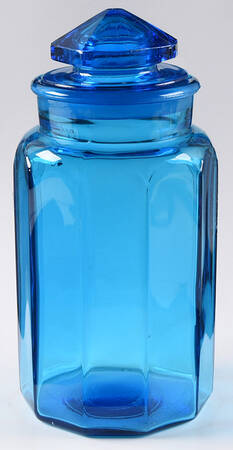 2114 Blue Extra Large Canister & Lid